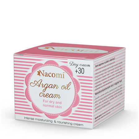 Nacomi Krem Arganowy Z Wit.E 30+ Na Dzień 50Ml