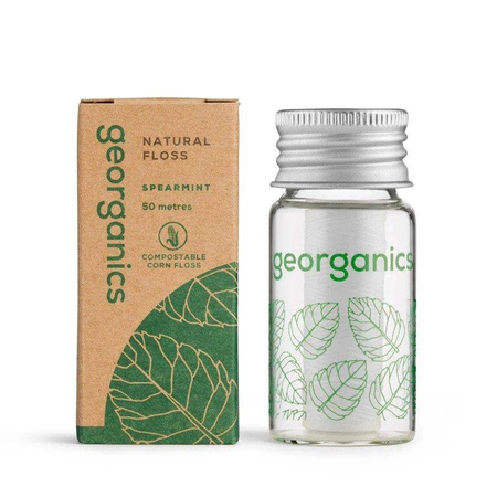 Naturalna Nić Dentystyczna Spearmint, 50m