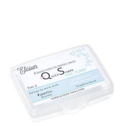 ELISIUM Quick Shape Nail Form Formy do akrylożelu Typ 2  1op.-24szt