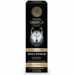 Tonizujący krem do twarzy - SIŁA WILKA - dla prawdziwych mężczyzn - Natura Siberica MEN 50ml