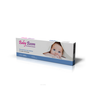 Baby Boom test ciążowy strumieniowy 1 sztuka