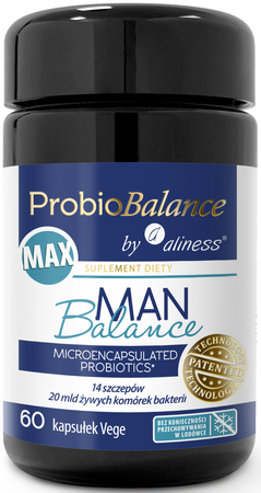 ProbioBALANCE, Man Balance MA 20 mld. 60 vege kaps.