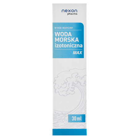 Nexon Woda Morska Izotoniczna Max Spray Do Nosa 30ml