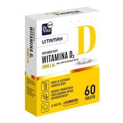 Dr Vita Witamina D 2000 IU + cynk 60 tabl.