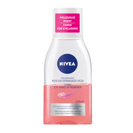 Pielęgnujący dwufazowy płyn do demakijażu oczu 125ml