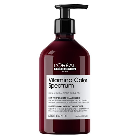 Serie Expert Vitamino Color Spectrum intensywnie nawilżająca odżywka do włosów 500ml