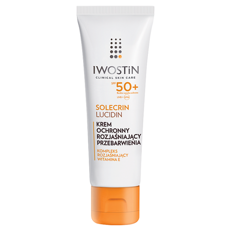 Iwostin Solecrin Lucidin Krem ochronny rozjaśniający przebarwienia SPF 50+ 50 ml