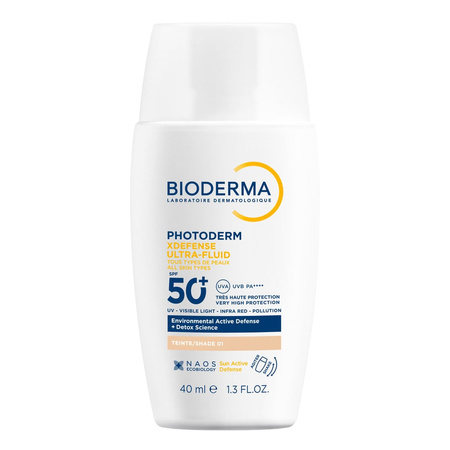 Photoderm XDEFENSE Ultra-Fluid SPF50+ kolor 01 40 ml
