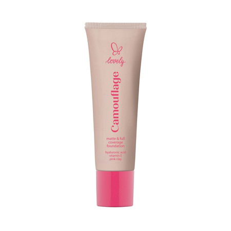 Camouflage Foundation kryjący podkład do twarzy 1 Porcelain 25g