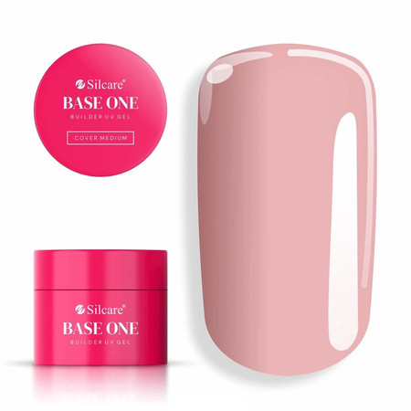 Base One Cover Medium żel budujący do paznokci 100g