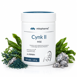 Mito-pharma Dr. Enzmann MSE Cynk dwuwartościowy 120 tabl.