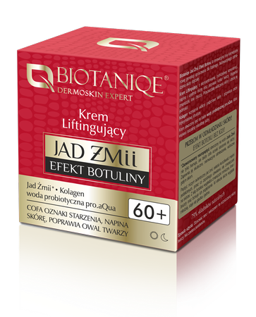 Biotaniqe - Jad Żmii Efekt Botuliny, Krem Liftingujący 60+ - 50 ml