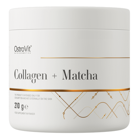 Ostrovit Kolagen + Matcha smak naturalny 210 g