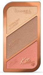 Paletka do konturowania twarzy 002 Coral Glow