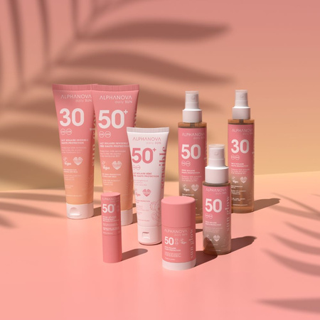 Alphanova, Daily Sun - Sun Glow, sztyft z filtrem SPF50, 17 ml