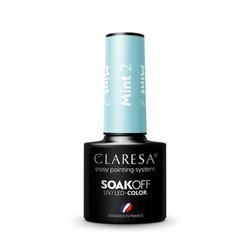 Soak Off UV/LED Mint lakier hybrydowy 2 5g