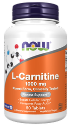 L-Carnitine 1000mg - L-Karnityna (50 tab.)