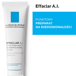 La Roche-Posay − Effaclar AI Krem na zapalne zmiany skórne do skóry tłustej i trądzikowej − 15 ml