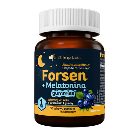 Olimp Labs Forsen+Melatonina Gum 30 tabl.