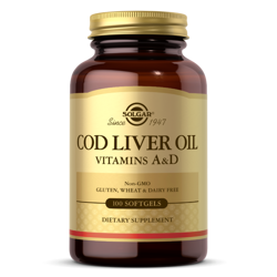 Cod Liver Oil - Vitamins A&D (100 kaps.)
