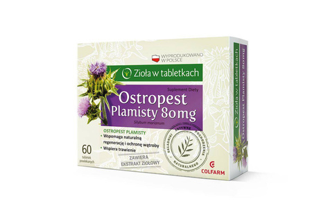 Colfarm Ostropest Plamisty 80 Mg 60 Tabl.