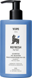 Yope Men - Refresh My Hair Szampon do włosów przetłuszcających się 300ml