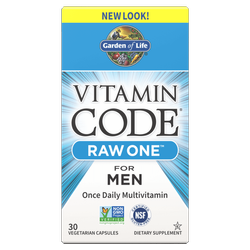 Garden of Life Vitamin Code RAW One for Men 30 kaps.
