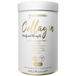 7Nutrition Marine Collagen Peptides smak wiśnia 315g
