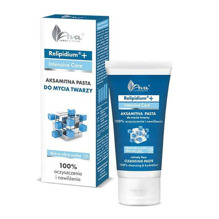 Relipidium+ aksamitna pasta do mycia twarzy 50ml