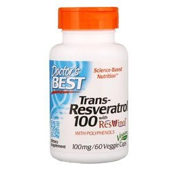 Trans-Resveratrol 100 mg + Polifenole 80 mg (60 kaps.)