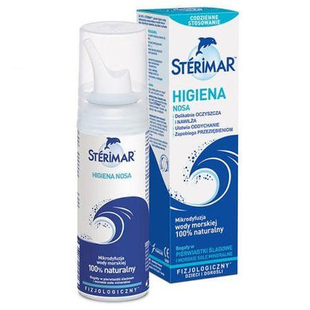 Sterimar higiena nosa fizjologiczny roztwór wody morskiej 100 ml