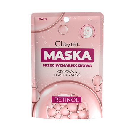 Maska przeciwzmarszczkowa w płachcie z retinolem 25ml