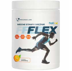 Progress Labs Kolagen Flex Pomarańczowy Stawy Mięśnie Kości Regeneracja 2000 Da 400 G