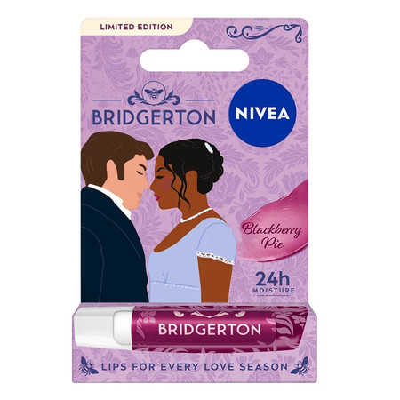 Bridgerton Edition Kate&Anthony pielęgnująca pomadka do ust Blackberry Pie 4.8g