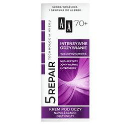 AA − Krem pod oczy nawilżająco-odżywczy Technology Age 5Repair 70+ − 15 ml