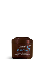 Ziaja, Masło Kakaowe masło do ciała Omega 3 + Omega 6 + Witamina E 200ml