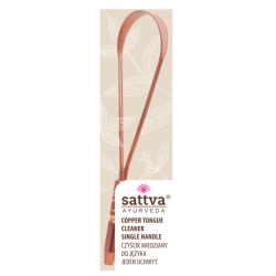 Sattva Miedziany czyścik do języka Single hand