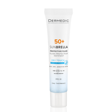 Dermedic SUNBRELLA matujący krem ochronny SPF 50+, PPD 30, 40 ml