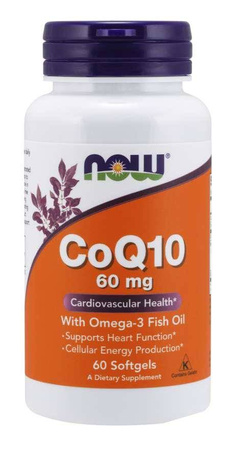 Koenzym Q10 i Omega-3 (60 kaps.)