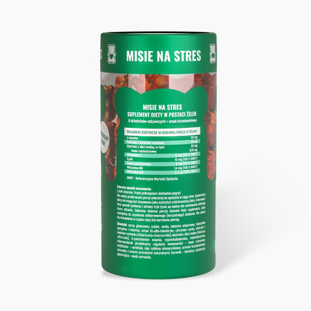 Noble Health Misie na stres w postaci żelek 300g