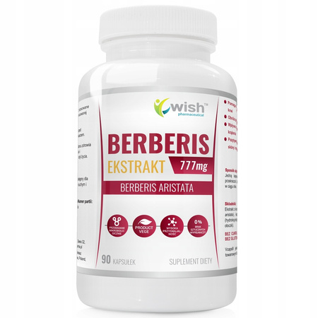 Wish Berberis Exstract 777 mg - 90 kaps.