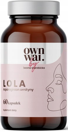 OWNWAI LOLA L-asparaginian L-ornityny 60 kaps.