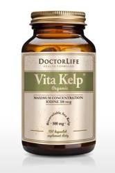 Doctor Life Vita Kelp Organic 500mg organiczny jod 100 kaps.