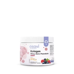 Osavi Kolagen (Włosy, Skóra i Paznokcie), Owoce Leśne - 150g