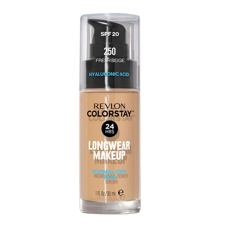 ColorStay podkład z pompką do skóry normalnej i suchej z kompleksem SoftFlex 250 Fresh Beige 30ml