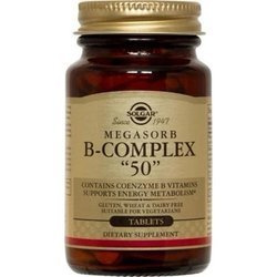 Solgar Megasorb B-Complex “50”  - 100 tabl.