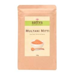 Sattva Glinka kosmetyczna do twarzy Multani Mitti 100 g