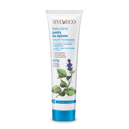 Sylveco - Naturalna pasta do zębów dla dzieci i dorosłych, hipoalergiczna - 100ml
