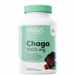 Osavi Chaga 1000mg błyskoporek podkorowy (Inonotus obliquus) 60 kaps. vege
