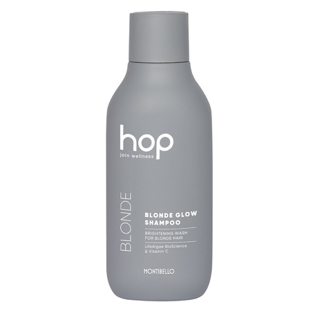 Hop Blonde Glow Shampoo rozświetlający szampon do włosów rozjaśnianych i blond 300ml